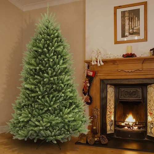National Tree Company Artificial Full Christmas Tree, Green, Dunhill Fir, Includes Stand, 7.5 Feet thumbnail 2