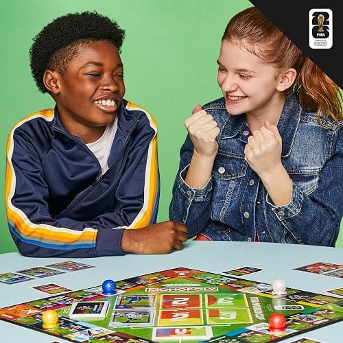 Monopoly Panini Prizm: FIFA World Cup Game I Soccer Board Game with Monopoly Panini Prizm FIFA World Cup 2026 Trading Cards I Ages 8+ thumbnail 7