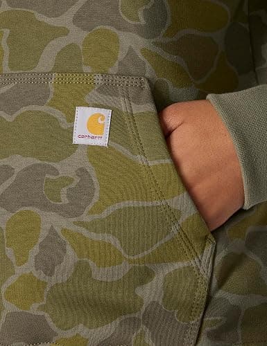 Carhartt Women's Relaxed Fit Midweight Logo Sleeve Graphic Printed Sweatshirt thumbnail 6
