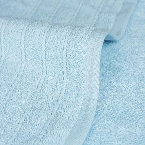 Tens Towels Pack of 4 Extra Large Bath Towels 30 x 60 Inches, 100% Cotton, Larger & Lighter Weight, Quicker to Dry, Super Soft and Absorbent, Perfect for Bathroom, Sky Blue thumbnail 9