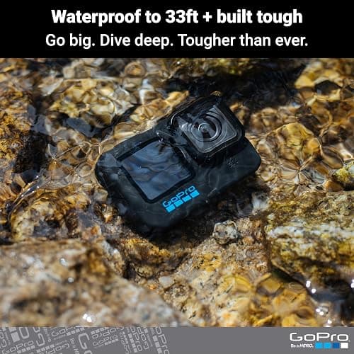 GoPro HERO10 Black- E-Commerce Packaging - Waterproof Action Camera with Front LCD & Touch Rear Screens, 5.3K60 Ultra HD Video thumbnail 7