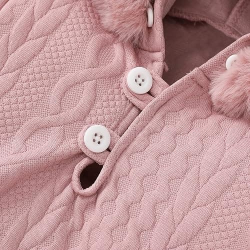 MIEKISA Baby Clothing Sets Girls Hooded Long Sleeve Romper and Pants Outfit Infant Clothing layettes thumbnail 4