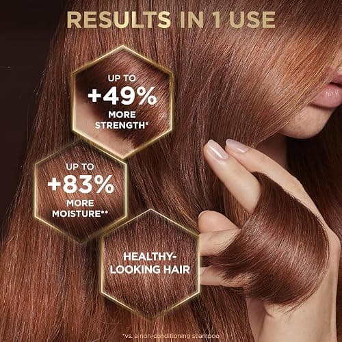 Garnier Whole Blends Honey Treasures Repairing Mask, for Dry, Damaged Hair, 11.5 Fl Oz, 2 Count (Packaging May Vary) thumbnail 6