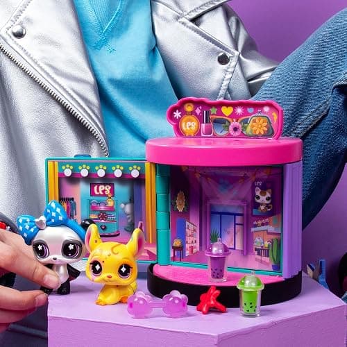 Littlest Pet Shop -Spin & Style Boutique - Series 4 - Gen 7 Authentic LPS Bobble Head Toy Figure, Collectible Toy Animal, Ages 4+ thumbnail 7
