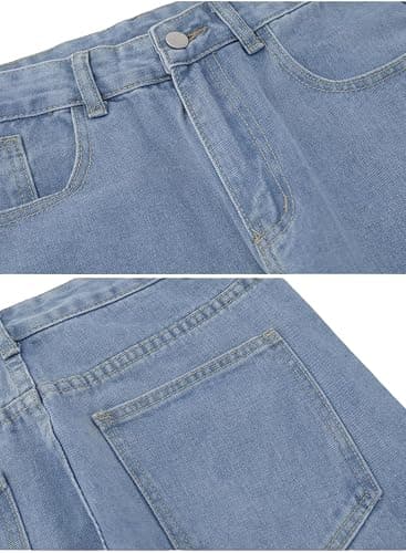 Lumiquintette Baggy Jeans for Men Y2K Streetwear Vintage Wide Leg Loose Fit Denim Pants Hip Hop Skater Carpenter Jeans thumbnail 6