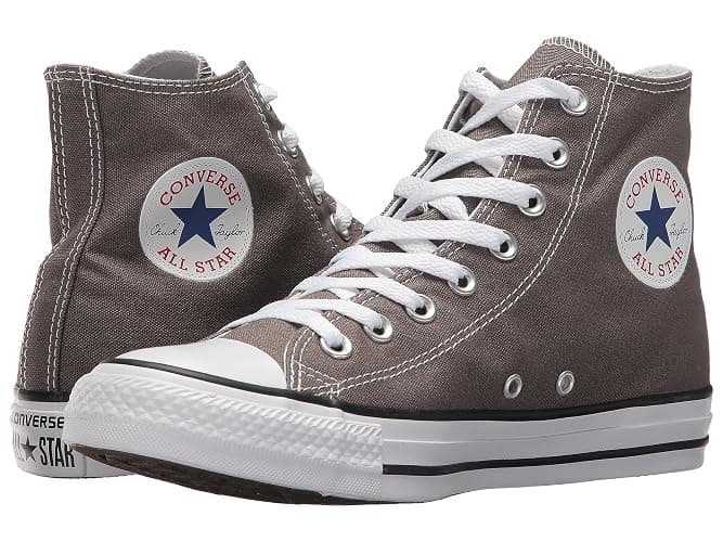 Converse Women's All Star '70s High Top Sneakers - 9 - Charcoal (White Sole) - Image 1