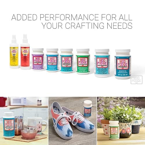 Mod Podge Dishwasher Safe Waterbased Sealer, Glue and Finish (8-Ounce), CS15059 Gloss, 8 Ounce thumbnail 3