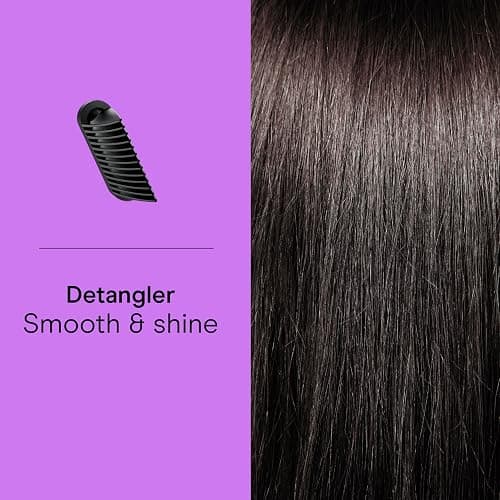 Infiniti PRO by CONAIR DigitalAIRE Hair Dryer Drying Wand, Straightener and Styler, Ionic All-in-One Digital Motor Blow Dryer, Includes 4 High-Performance Attachments, Dark Blue thumbnail 8