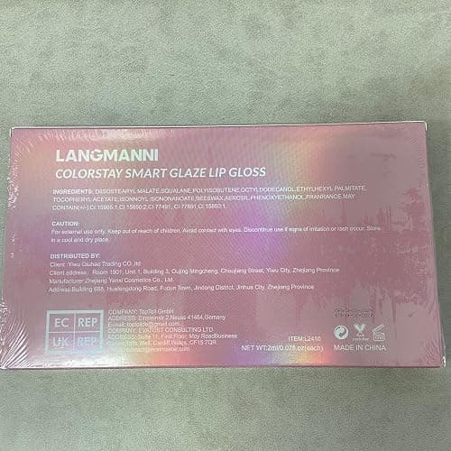 LANGMANNI 10 Colors Diamond Glitter Lip Gloss Set,Long Lasting High Shine Shimmer Liquid Lipstick Set,Hydrating,Moisturizing Lip Gloss Kit Gift Makeup For Girls thumbnail 10