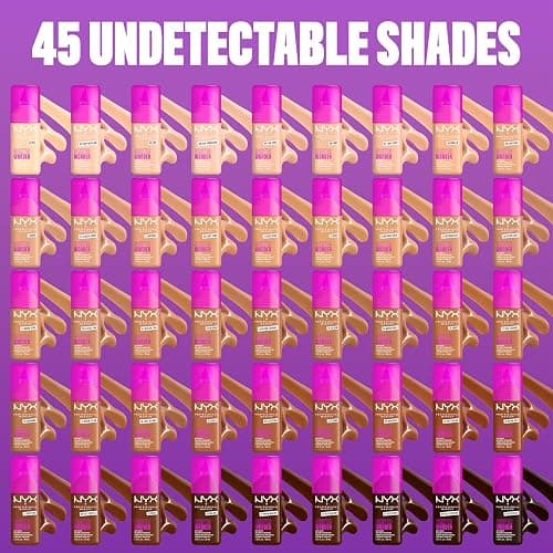 NYX PROFESSIONAL MAKEUP Make 'Em Wonder Liquid Foundation, 24HR Foundation Makeup With A Soft Matte Finish, Buildable Full Coverage - 03 Fair thumbnail 9