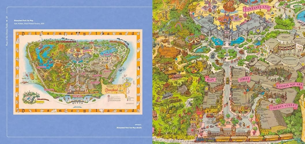 Maps of the Disney Parks: Charting 60 Years from California to Shanghai (Disney Editions Deluxe) thumbnail 6