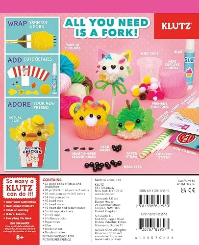 Mini Pom-POM Food Animals thumbnail 6