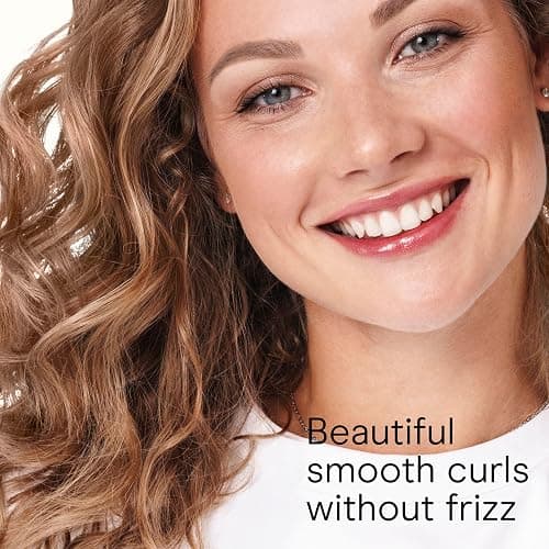 Conair Double Ceramic 1-Inch Curling Iron, 1-Inch Barrel Creates Classic Curls, Hair Curler for Use on Short, Medium, & Long Hair, White/Rose Gold thumbnail 7