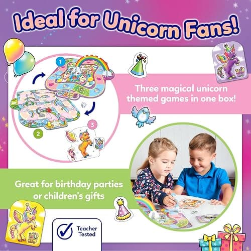 Orchard Toys Unicorn Fun! Game for Kids Age 4+, Educational Board Game thumbnail 4