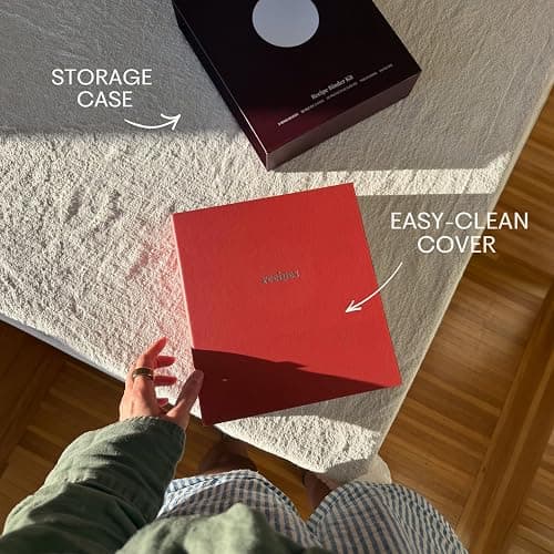 Kunitsa Co. Recipe Binder – Kitchen Recipe Organizer with Protective Sleeves for 4x6 Recipe Cards – Recipe Holder for Kitchen Storage 9.9 x 8.9, Pomegranate thumbnail 5