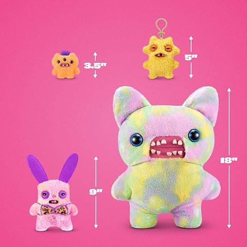 Fuggler Baddies Fuggs 9 Inch (Rabid Rabbit) by ZURU | Funny Ugly Monster with signature teeth; soft & huggable collectible plush; for fans & collectors; gift for tweens & teens thumbnail 3