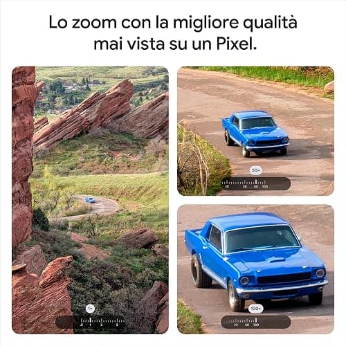 Google Pixel 10 Pro XL - Smartphone Android sbloccato con Gemini, tripla fotocamera posteriore, autonomia di oltre 24 ore e display Super Actua da 6,8" - Grigio argento, 256GB thumbnail 4