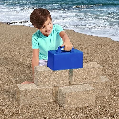 Just Play The Original Slinky® Brickz Sand and Snow Outdoor Play Toy, Pack of 2, 10-inch Wide Brick Mold, Pretend Play, Kids Toys for Ages 5 Up thumbnail 3