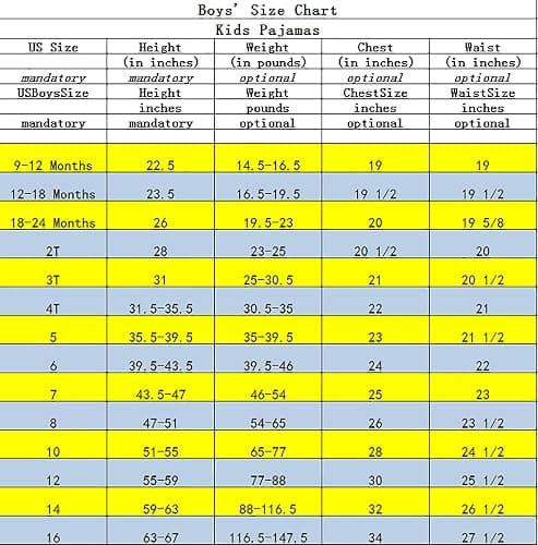 KikizYe Pajamas for Boys Pjs Kids Long sleeve Pijamas thumbnail 6