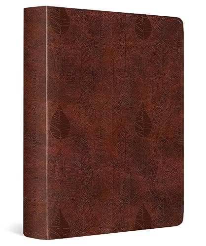 ESV Single Column Journaling Bible (TruTone, Chestnut, Leaves Design): Holy Bible, English Standard Version - Image 1