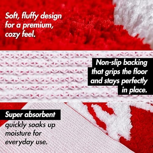 HMZA Supreme Rug for Cool Room Decor – Soft Microfiber Cute Mat for Aesthetic Room Decor - 47" x 18" Non Slip Hypebeast Rug for Bedroom - Machine Washable Gamer Mat for Boys Cool Stuff thumbnail 6