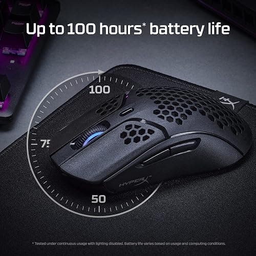 HyperX Pulsefire Haste – Wireless Gaming Mouse thumbnail 2