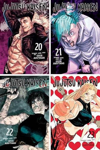 Jujutsu Kaisen Complete Collection (32 Books) Manga Series Set (Vol. 0-30 + Guide) thumbnail 7