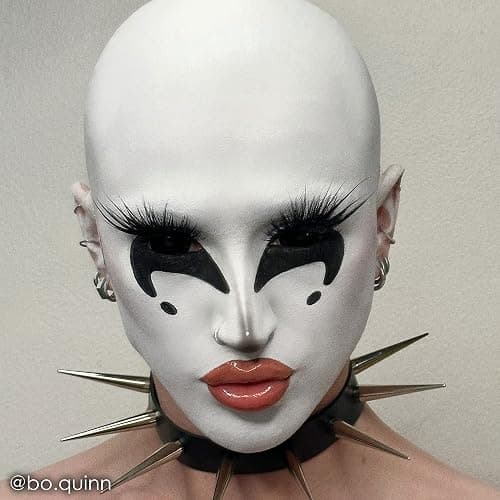 Mehron Makeup Clown White Professional Face Paint Cream Makeup | White Face Paint for Stage, Film, Cosplay, & Mime | Halloween Clown 2.25 oz (65g) thumbnail 4