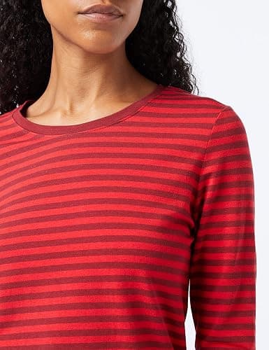 Amazon Essentials Women's Regular-Fit Long-Sleeve Crewneck T-Shirt (Available in Plus Size) thumbnail 4