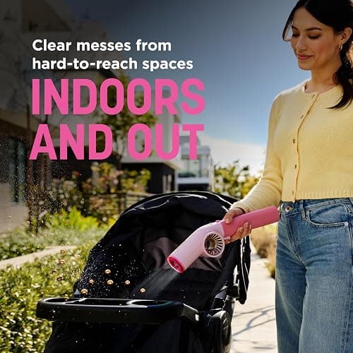 NEW Shark BlastBoss — All-in-One Air Blasting System with BlastBroom, Precision Nozzle, Extension Wand, Indoor/Outdoor Cleaning, 0-190 MPH, Cordless Handheld Blower, Rechargeable, Charcoal, AB2111 thumbnail 6