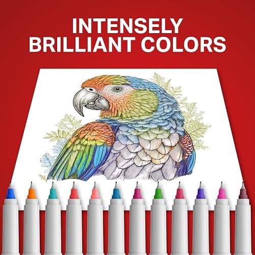 Sharpie Color Burst Permanent Marker Set, Ultra-Fine Tip Markers, Assorted Colors, 24 Count - Writing, Drawing, Artist, School, Teacher Supplies thumbnail 4