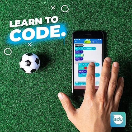 Sphero Mini Soccer - Coding Robot Ball - Educational Coding and Gaming for Kids and Teens - Bluetooth Connectivity - Interactive and Fun Learning Experience for Ages 8+ thumbnail 4