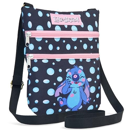 Disney Stitch Crossbody Bags for Women Teenagers Girls Purse Sling Shoulder Bag for Shopping Vacation Gifts for Her - Image 1