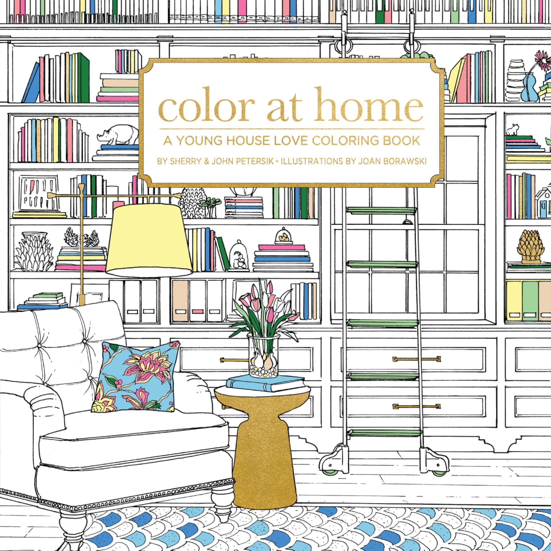 Color At Home: A Young House Love Coloring Book - Image 1