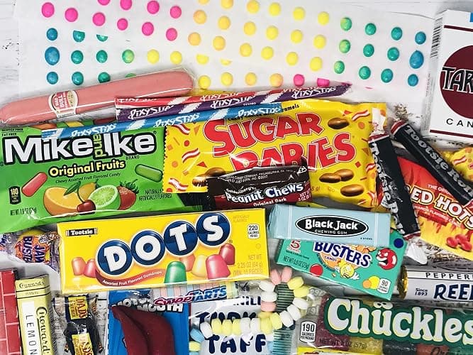 RETRO CANDY YUM ~ 1942 83rd Birthday Gift Box of Nostalgic Candy from Childhood for 83 Year Old Man or Woman Born Back in 1942 thumbnail 4