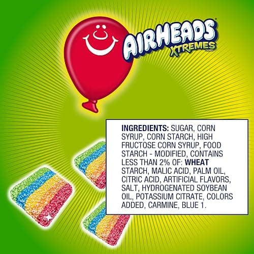 Airheads Xtremes Bites, Rainbow Berry, Party, 30.4 OZ Stand Up Bag thumbnail 3