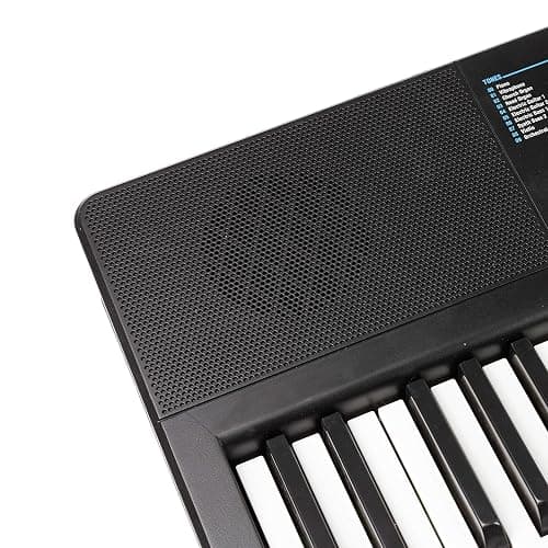 RockJam 61-Key Compact Keyboard Piano with LED Display, Keynote Stickers & Lessons thumbnail 5