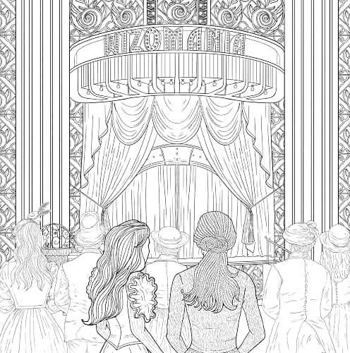 Wicked Official Coloring Book thumbnail 2
