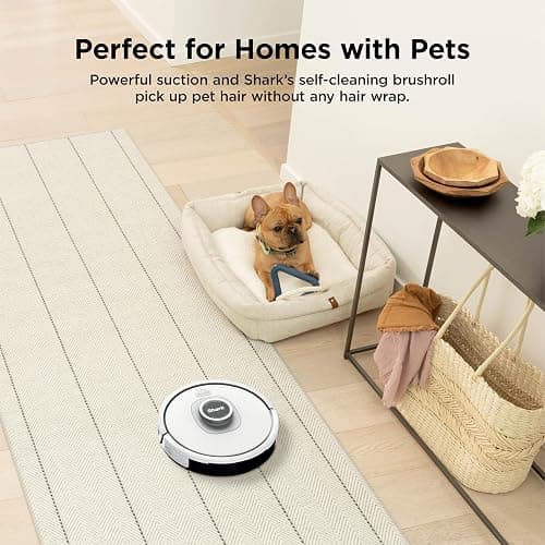 Shark AI Ultra Voice Control Robot Vacuum with Matrix Clean Navigation, Home Mapping, 60-Day Capacity, XL Self-Empty Base for Homes with Pets, Carpet & Hard Floors, Cool Grey thumbnail 4