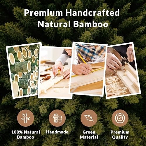 Bread Slicer for Sourdough Rounds, Bread Slicing Guide for Homemade Bread, Wide Bamboo Base for Artisan Loaves, Compact Design, Doubles as Serving Tray (No Knife) thumbnail 8