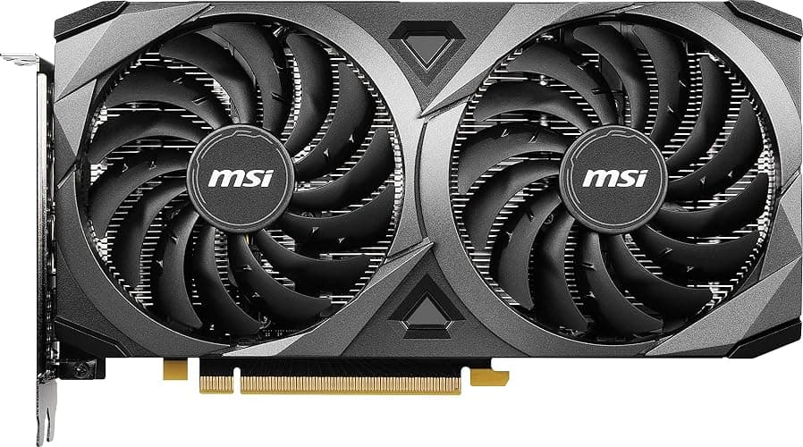 MSI Gaming GeForce RTX 3060 12GB 15 Gbps GDRR6 192-Bit HDMI/DP PCIe 4 Torx Twin Fan Ampere OC Graphics Card thumbnail 3