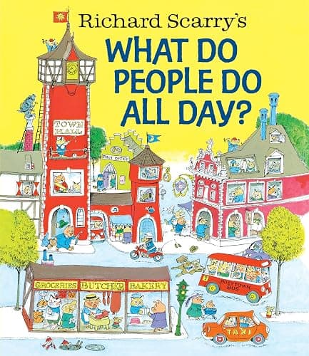 Richard Scarry's What Do People Do All Day? (Richard Scarry's Busy World) - Image 1