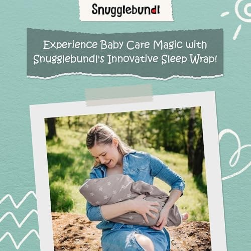 Snugglebundl Bumblebee Baby Blanket with Handles, Swaddle Blanket for Babies 0-6 Months (Organic) (S-1) thumbnail 2