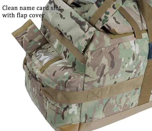 Backferry Large Military Duffle Bag Backpack Tactical Field Gear Equipment Duffel Bag Army Deployment Bag 85L thumbnail 5