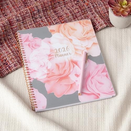 Blue Sky 2026 Weekly and Monthly Planner Calendar, January 2026 - December 2026, 8.5" x 11", Flexible Cover, Laminated Tabs, Durable Twin Wire Binding, Storage Pocket, Joselyn thumbnail 2