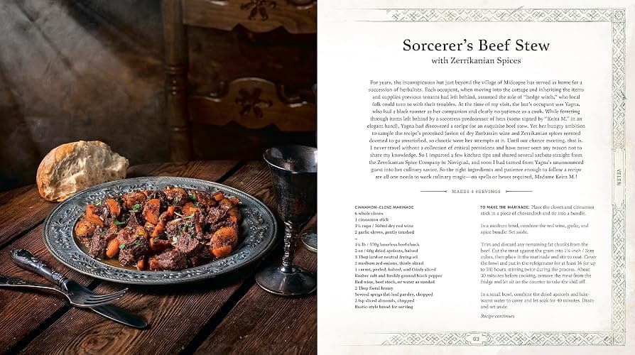 The Witcher Official Cookbook: Provisions, Fare, and Culinary Tales from Travels Across the Continent thumbnail 2