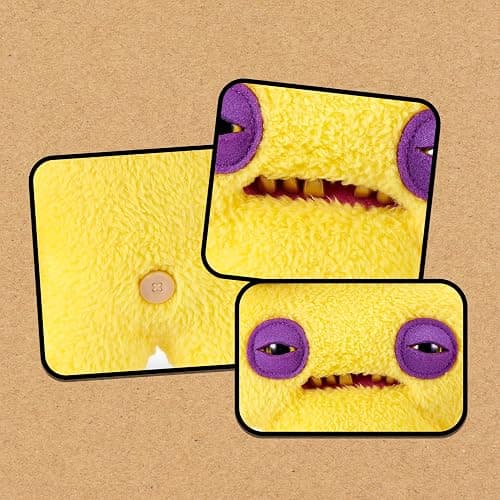 Fuggler Fugg Life 9-Inch Plush Toy (Squidge) by ZURU – Funny Ugly Monster Stuffed Animal with Human-Like Teeth, Quirky Collectible Plush for Kids, Tweens, Teens, Adults & Weird Toy Lovers thumbnail 6