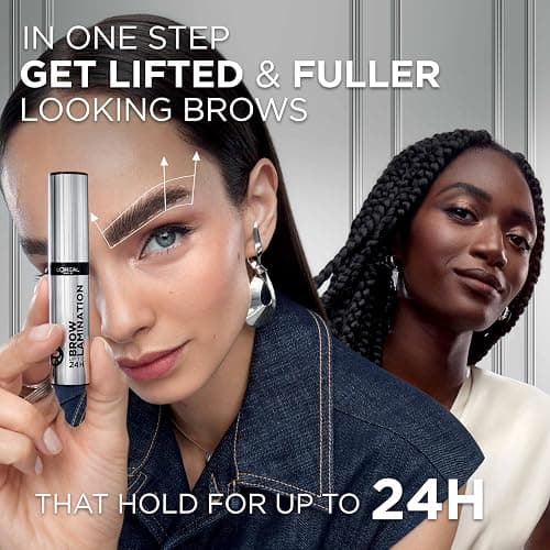 L’Oreal Paris Infallible 24H Brow Lamination, Eyebrow Gel, Lift & Laminate Eyebrows, Transparent Gel, 5ml thumbnail 7