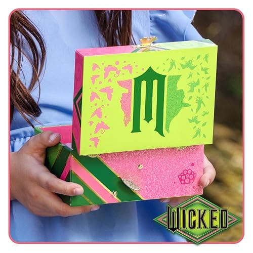 Mini Treasures Wicked Jewelry Box for Girls - Musical Jewelry Box with Spinning Figurine, Wicked Toys for Kids Ages 3-5 - 6 x 4.7 x 3.5 in thumbnail 2
