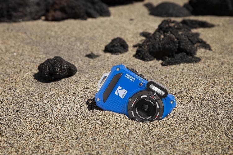 KODAK PIXPRO WPZ2 Rugged Waterproof Shockproof Dustproof WiFi Digital Camera 16MP 4X Optical Zoom 1080P Full HD Video Vlogging Camera 2.7" LCD (Blue) thumbnail 2